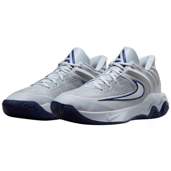 Nike Giannis Immortality 4 Mens 12 Wolf Grey/Mtlc Platinum Bball Slighty Used - Picture 1 of 7